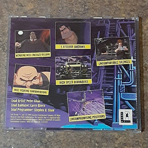 Vintage 1994 LucasArts Entertainment "Full Throttl - Picture 5 of 5